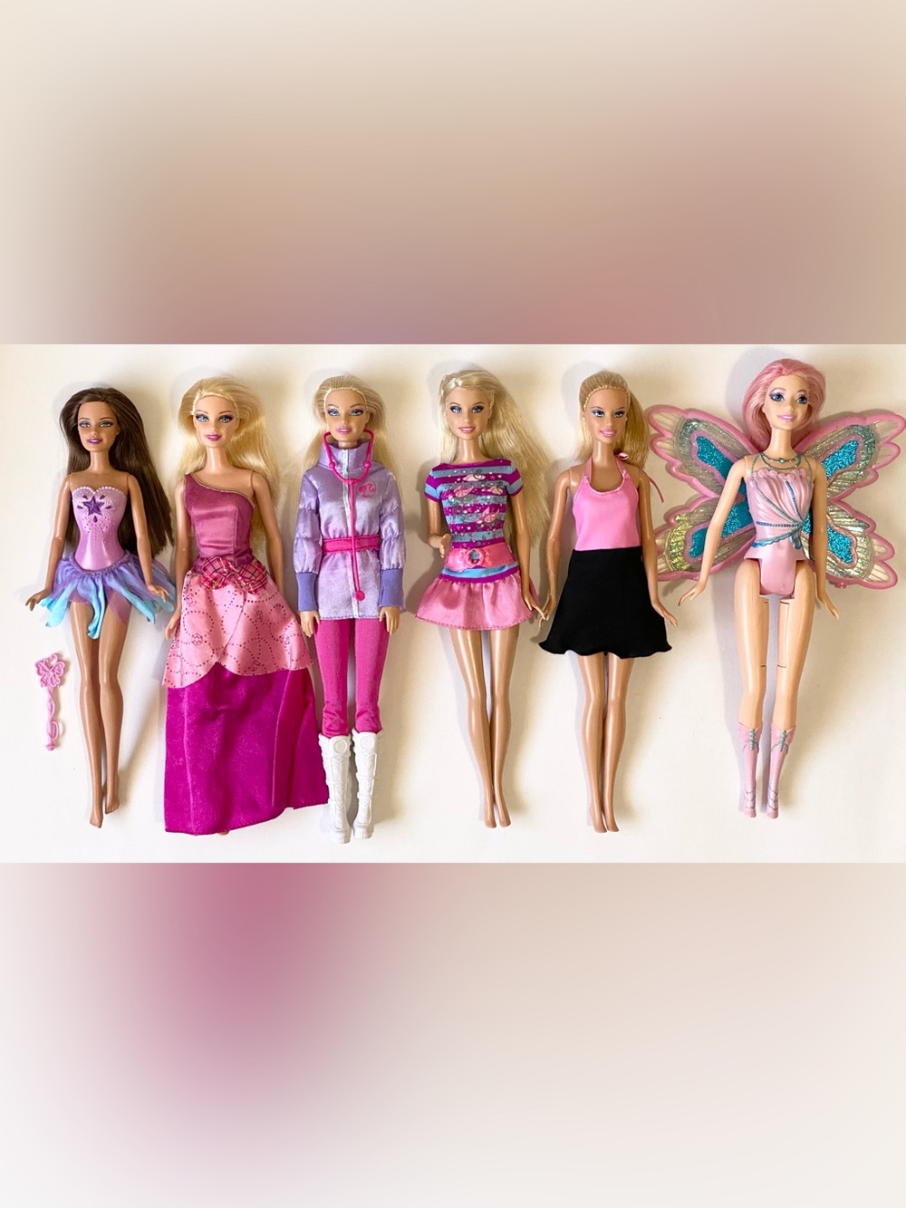 Lot of 2000s to 2010s Barbie Dolls Mattel